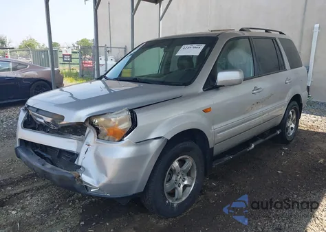 2008 Honda Pilot Ex-L from USA, damaged, VIN 5FNYF18778B001538